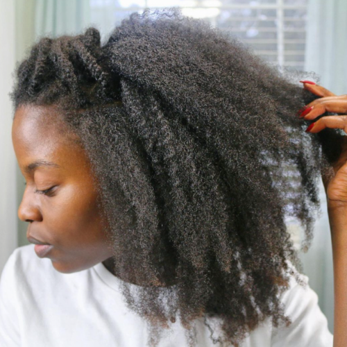 Long Natural hair