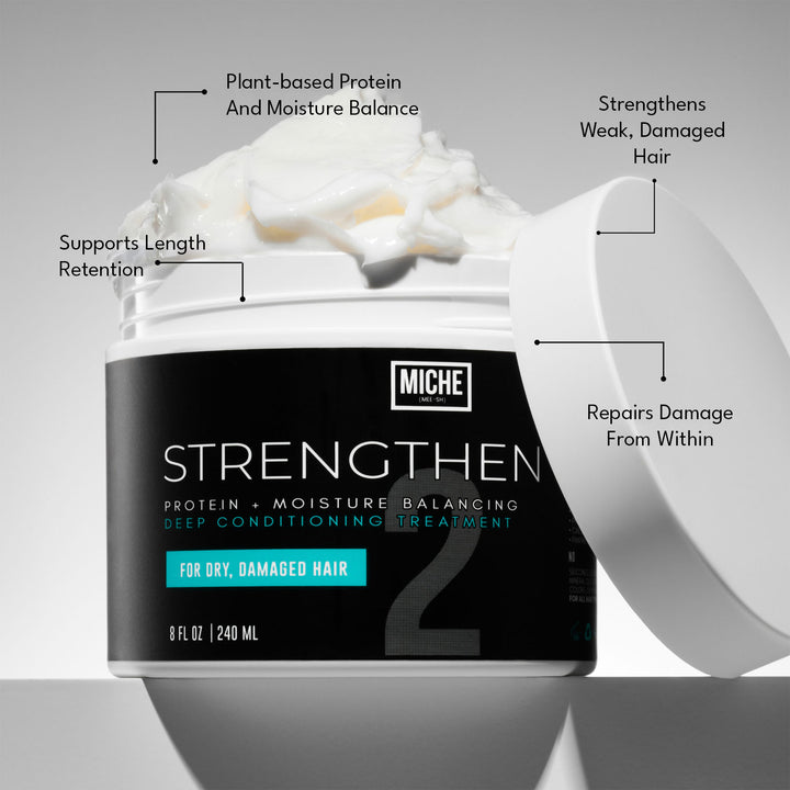 STRENGTHEN Protein + Moisture Balancing Deep Conditioning Treatment