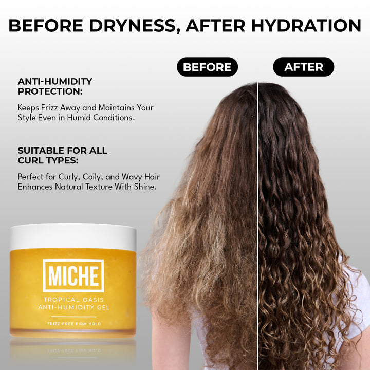 Tropical Oasis Anti-Humidity Firm Hold Hair Gel