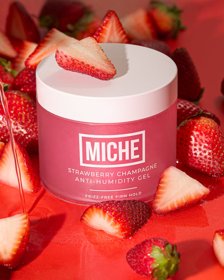 Strawberry Champagne Anti-Humidity Firm Hold Hair Gel