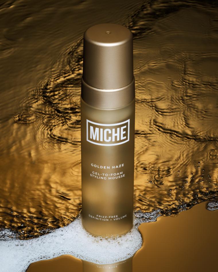 GOLDEN HAZE Gel-to-Foam Styling Mousse (Limited Edition)