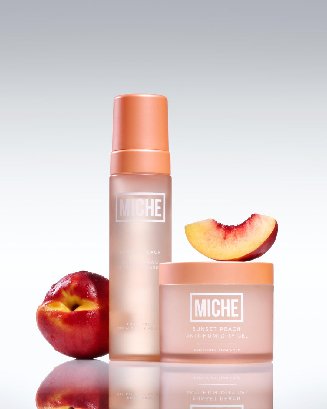 SUNSET PEACH Mousse & Gel Styling Bundle (Limited Edition)