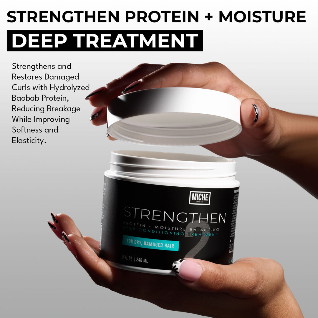 STRENGTHEN Protein + Moisture Balancing Deep Conditioning Treatment