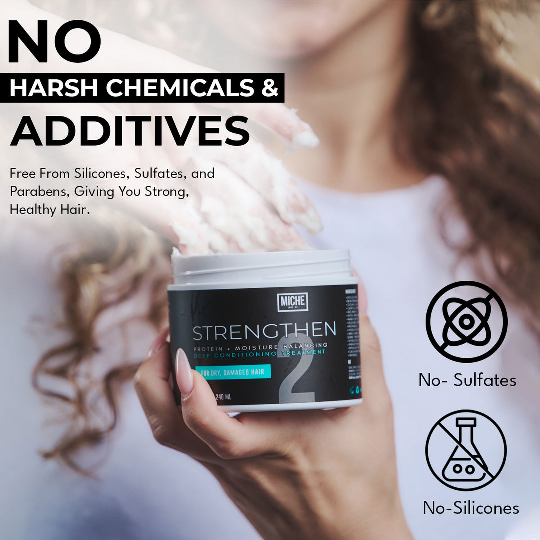 STRENGTHEN Protein + Moisture Balancing Deep Conditioning Treatment