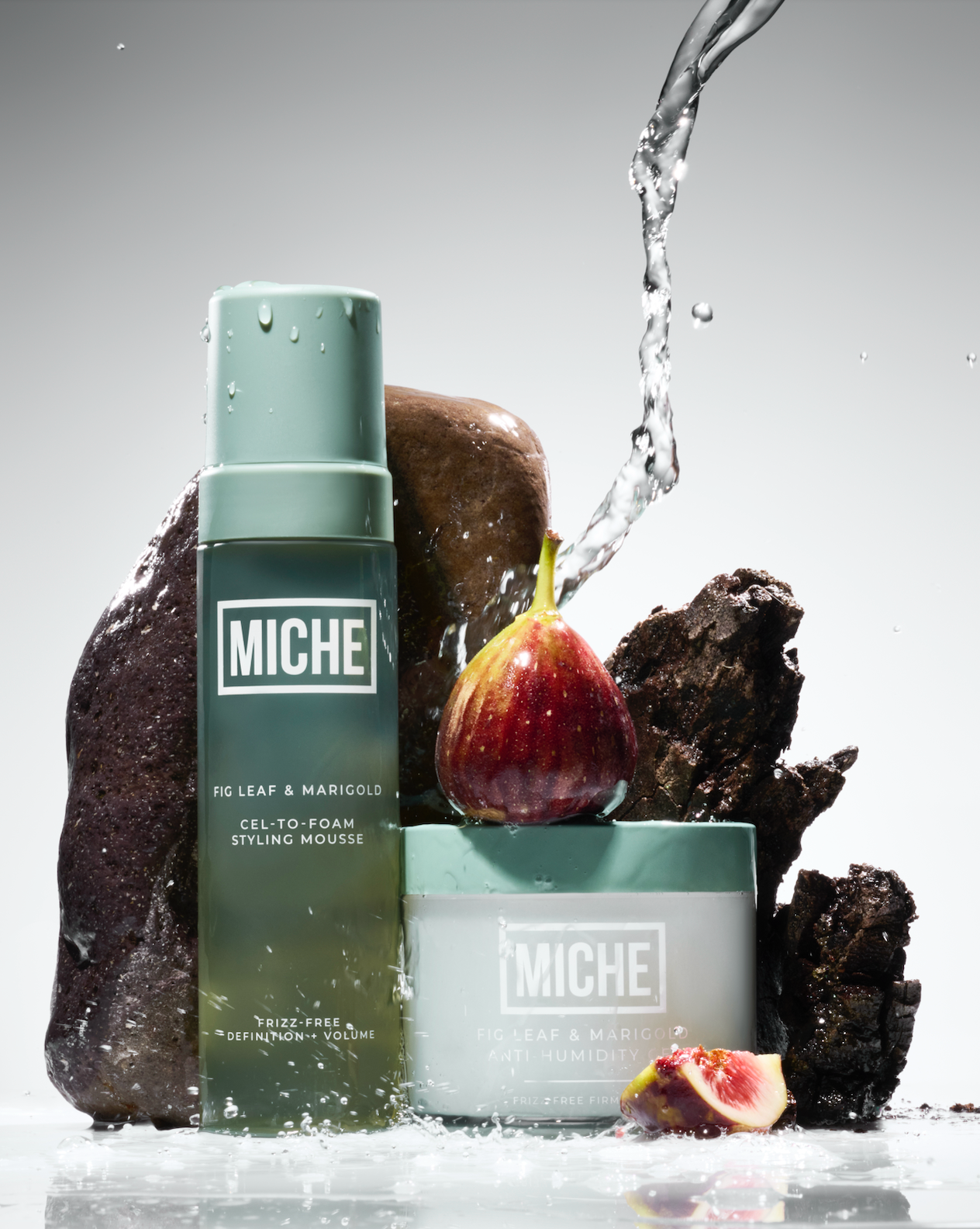 FIGLEAF & MARIGOLD Mousse & Gel Styling Bundle  (Limited Edition)