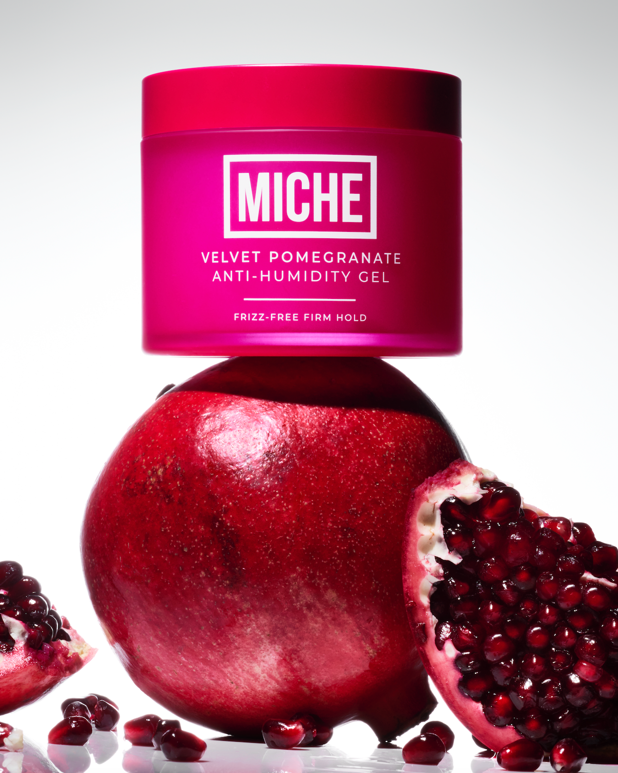 VELVET POMEGRANATE Anti-Humidity Firm Hold Hair Gel (Limited Edition)