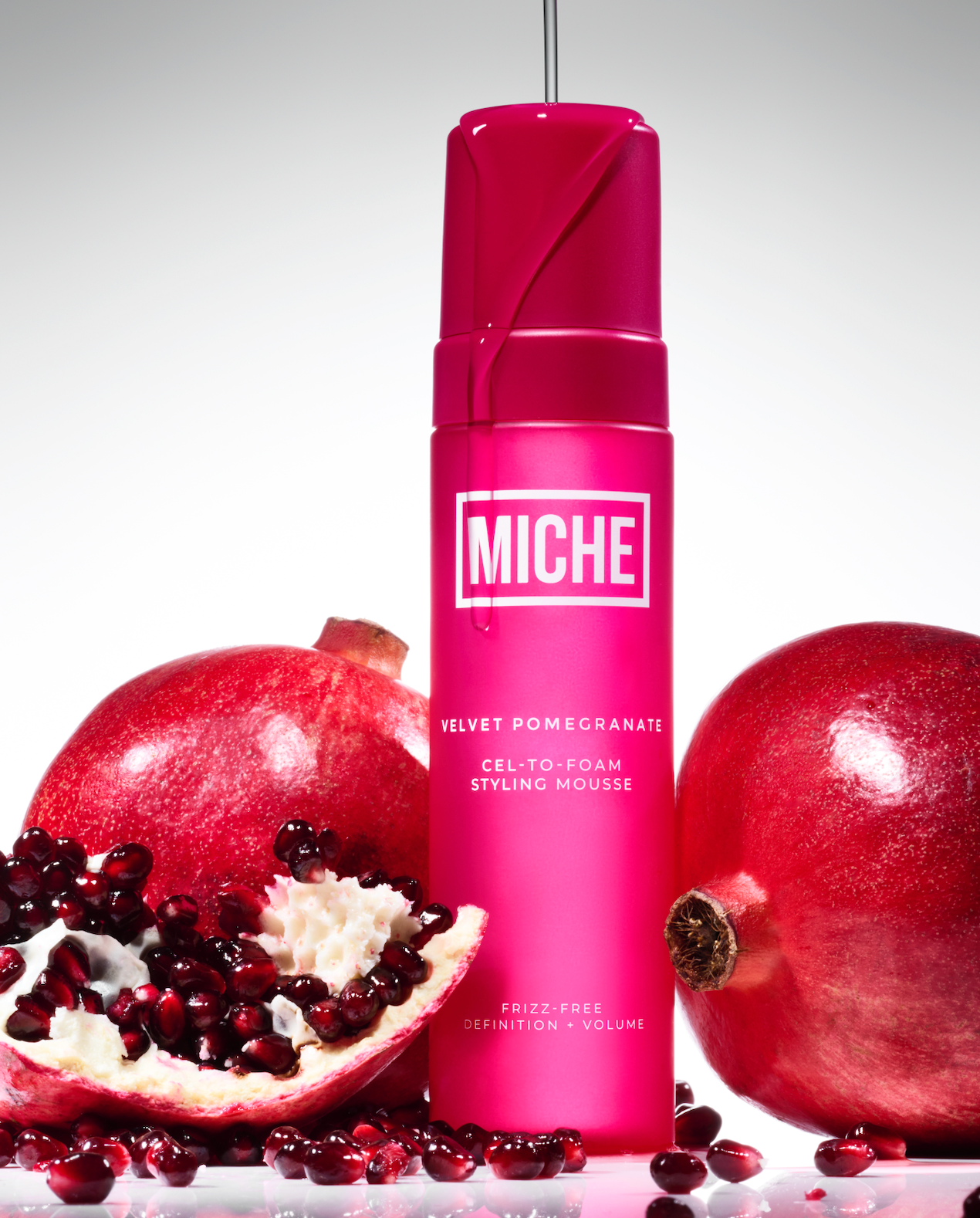 VELVET POMEGRANATE  Gel-To-Foam Styling Mousse (Limited Edition)