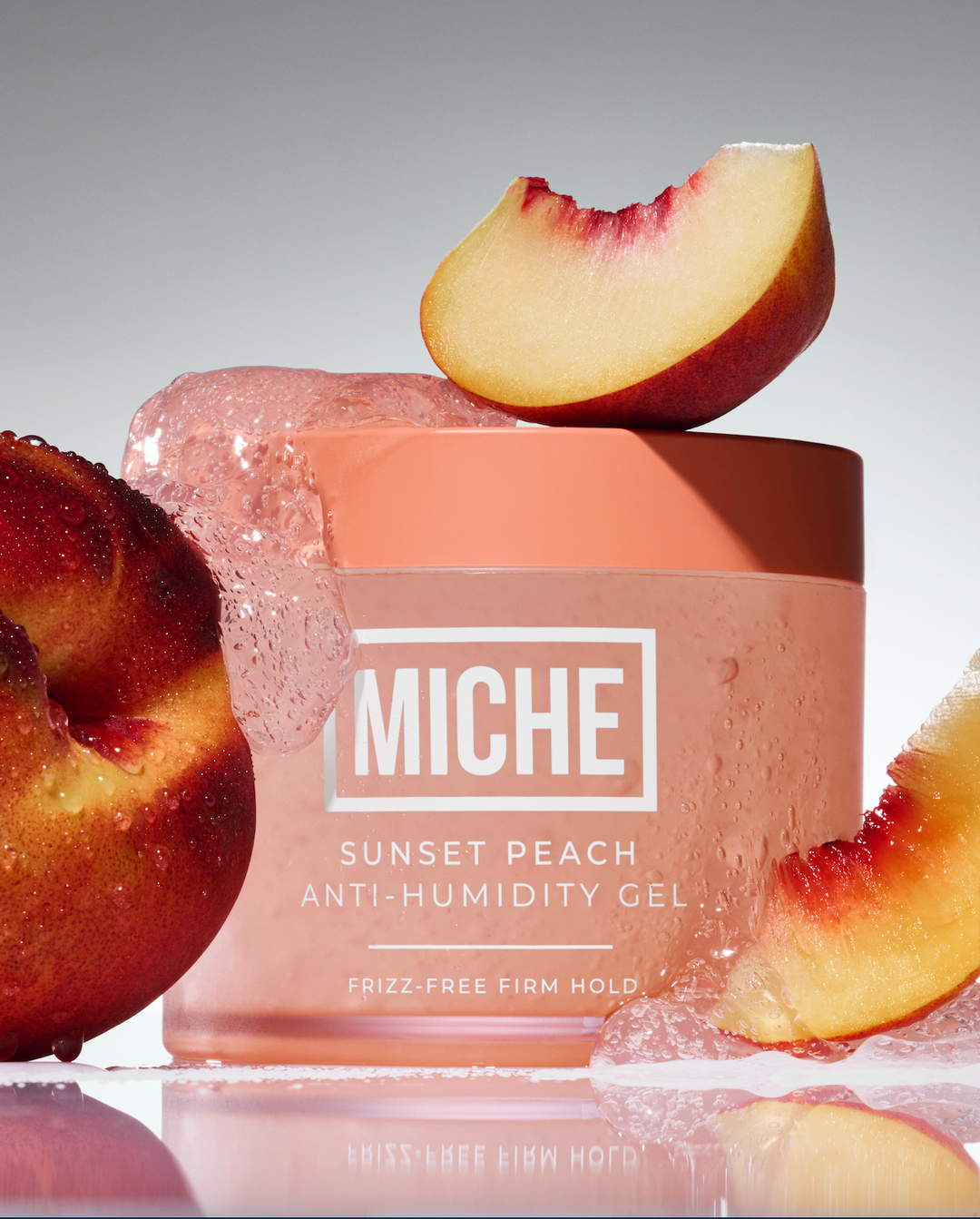 SUNSET PEACH Anti-Humidity Firm Hold Hair Gel (Limited Edition)