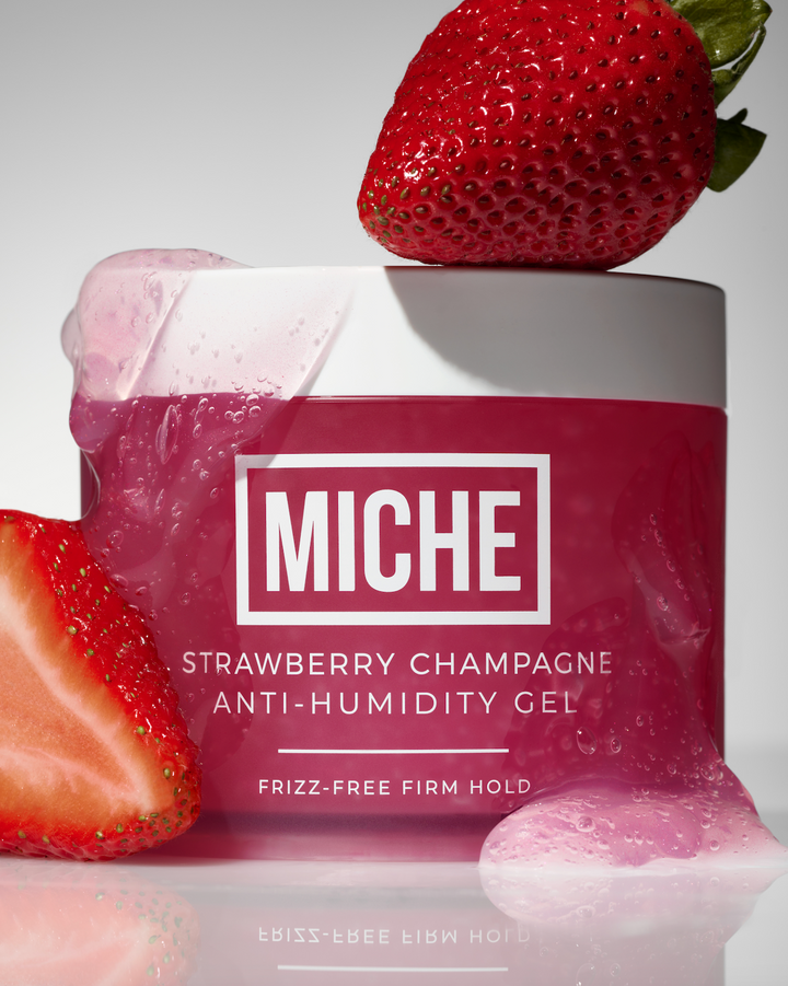 Strawberry Champagne Anti-Humidity Firm Hold Hair Gel