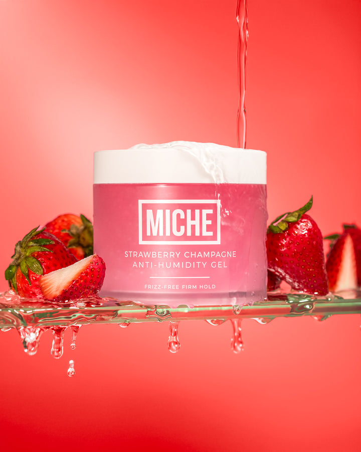Strawberry Champagne Anti-Humidity Firm Hold Hair Gel